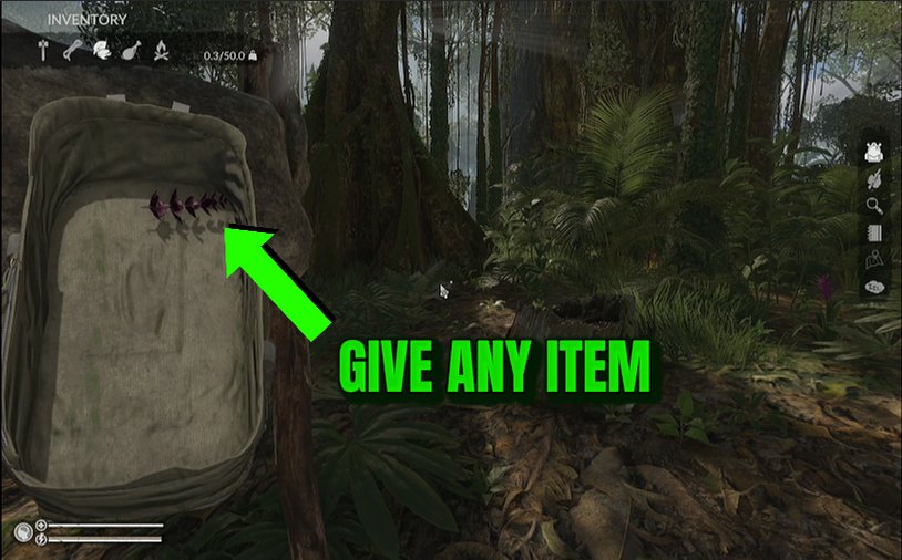 Green Hell — Amazon Cart (Give Item) (screenshot 2)